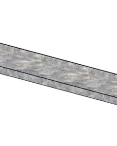 Side of thickener box for inlets 210mm